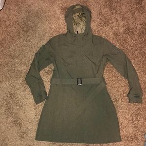 Rei Womens Long lined rain jacket